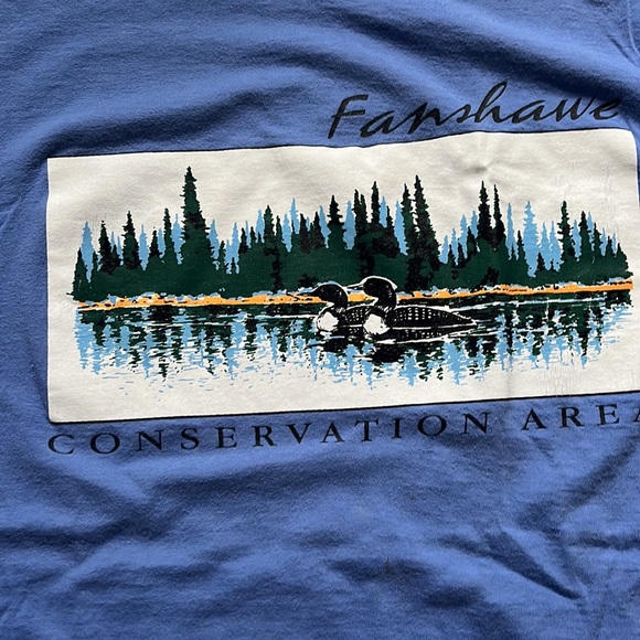 Vintage Fanshawe Loons T-Shirt / Canada / XL / Single Stitch - Picture 3 of 7